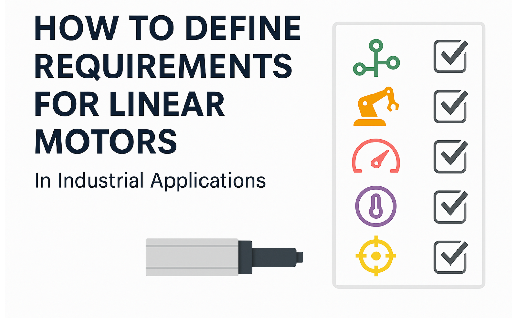 How to Determine Requirements for Linear Motors