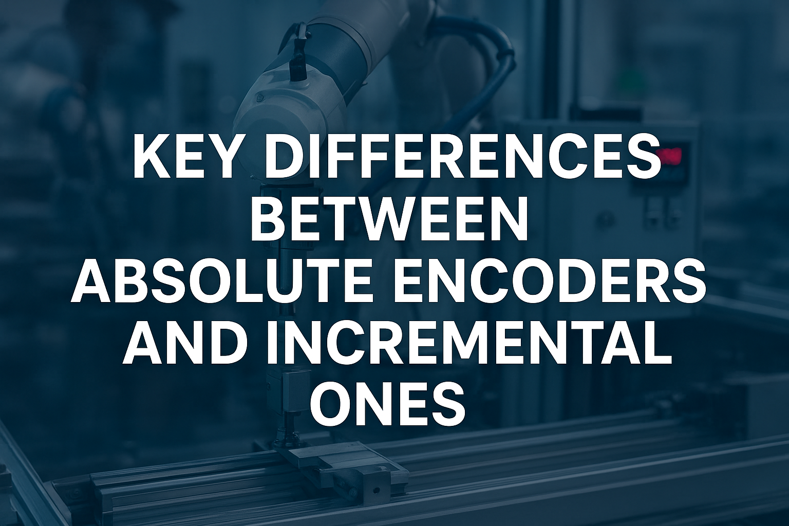 What Is the Difference Between Absolute Encoder and Incremental Encoder?