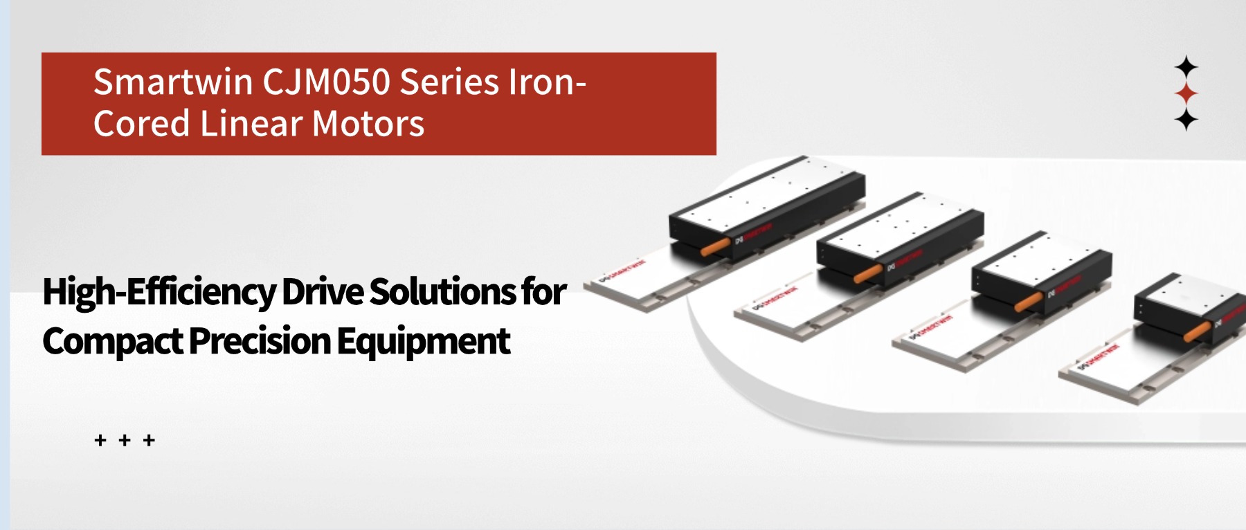 CJM050 Series Iron-Cored Linear Motors: High-Efficiency Drive Solution for Compact Precision Equipment