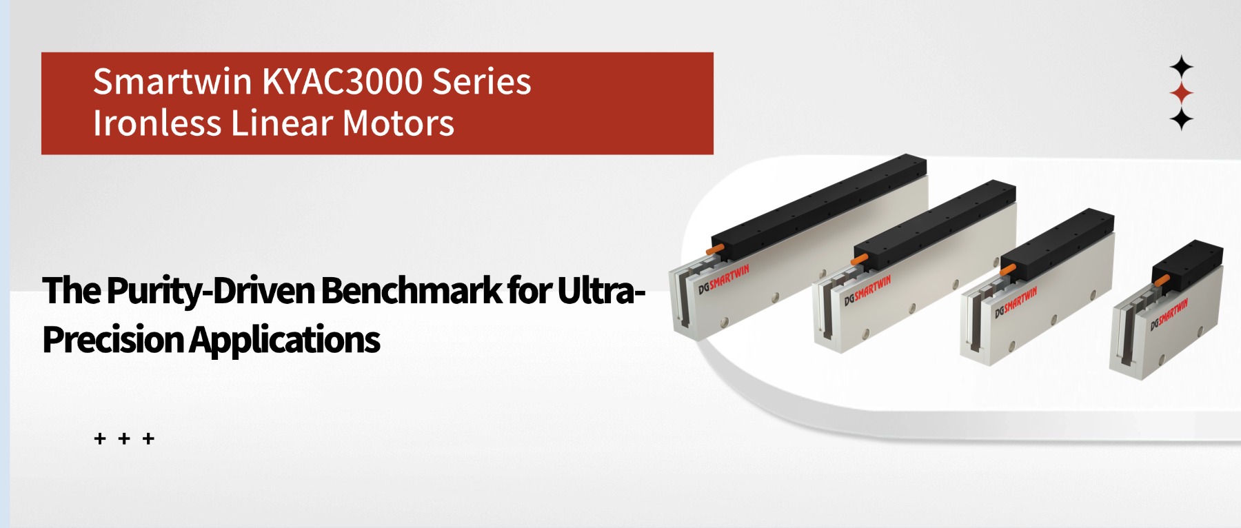 SMARTWIN KYAC3000 Series Ironless Linear Motors: The Purity-Driven Benchmark for Ultra-Precision Applications