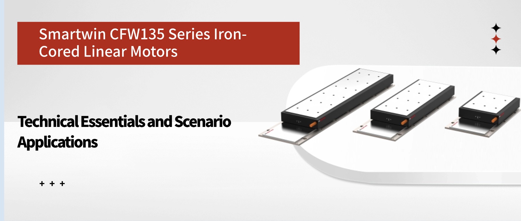 CFW135 Series Iron-Cored Linear Motors: Technical Essentials and Scenario Applications
