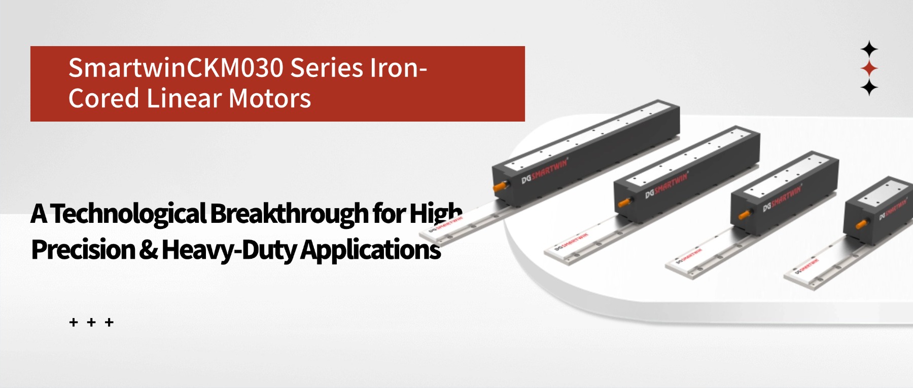 CKM030 Series Iron-Cored Linear Motors: A Technological Breakthrough for High-Precision and Heavy-Load Applications