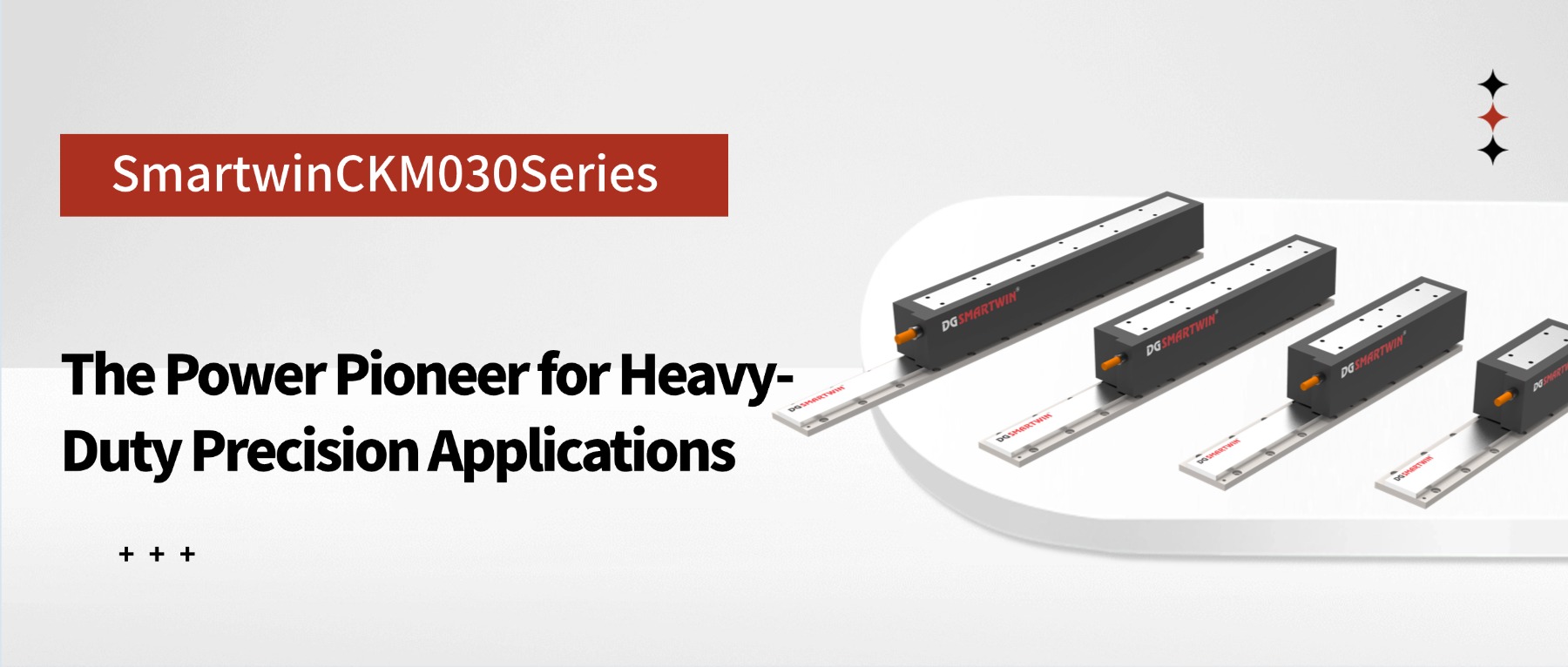 SMARTWIN CKM030 Series: The Power Solution for Heavy-Duty Precision Scenarios