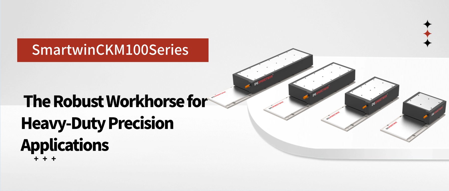 SMARTWIN CKM100 Series: The Reliable Power Workhorse for Heavy-Duty Precision Scenarios