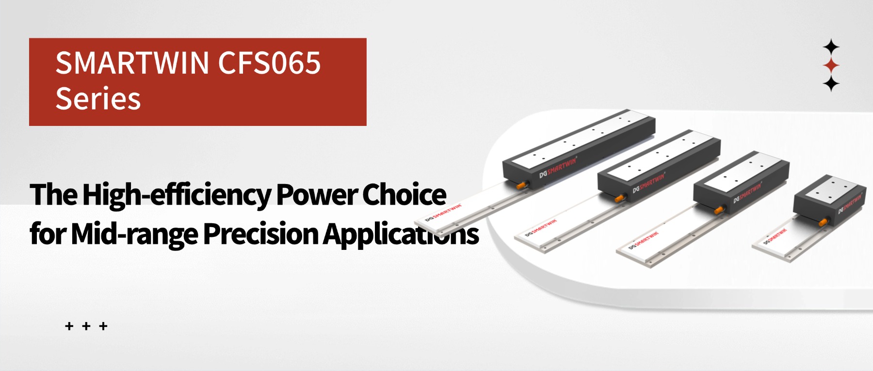 SMARTWIN CFS065 Series: The High-efficiency Power Choice for Mid-range Precision Applications