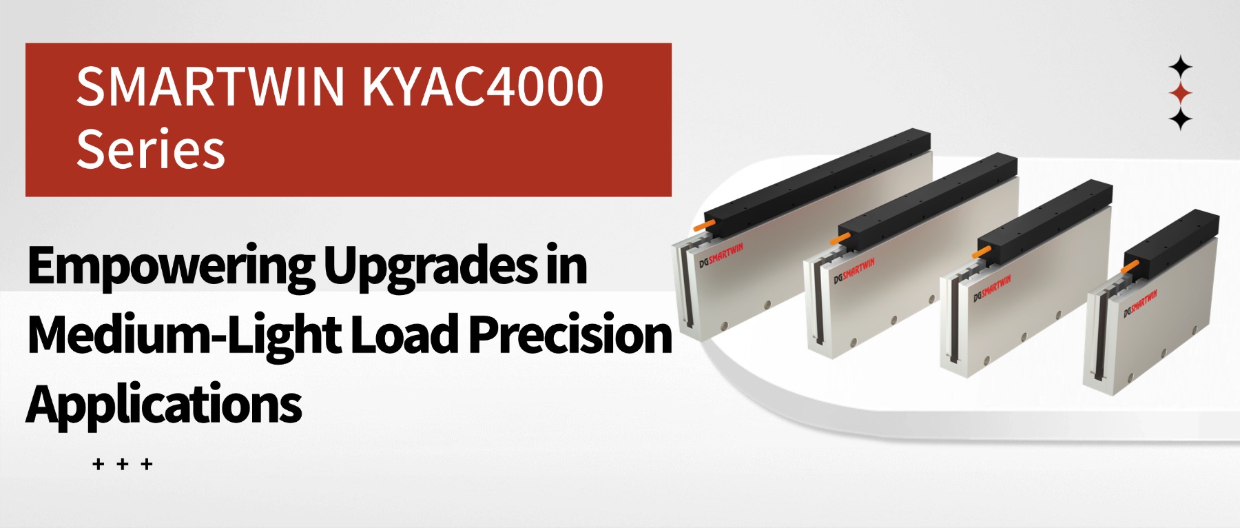 SMARTWIN KYAC4000 Series: Empowering Upgrades in Medium-Light Load Precision Applications