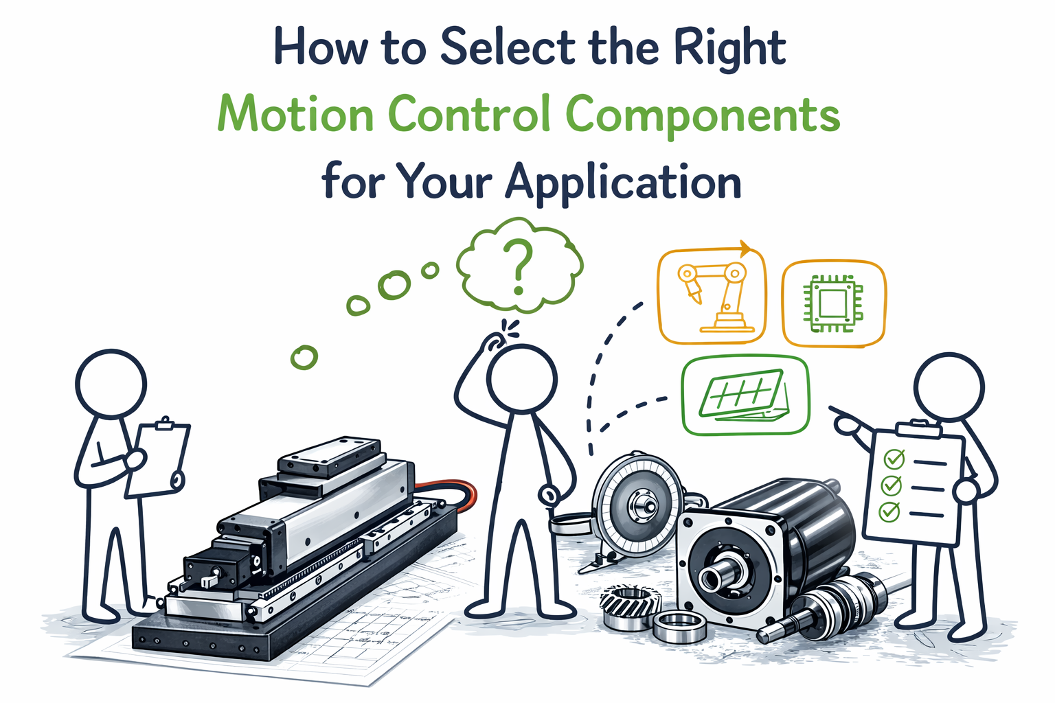 How to Select the Right Motion Control Components for Your Application