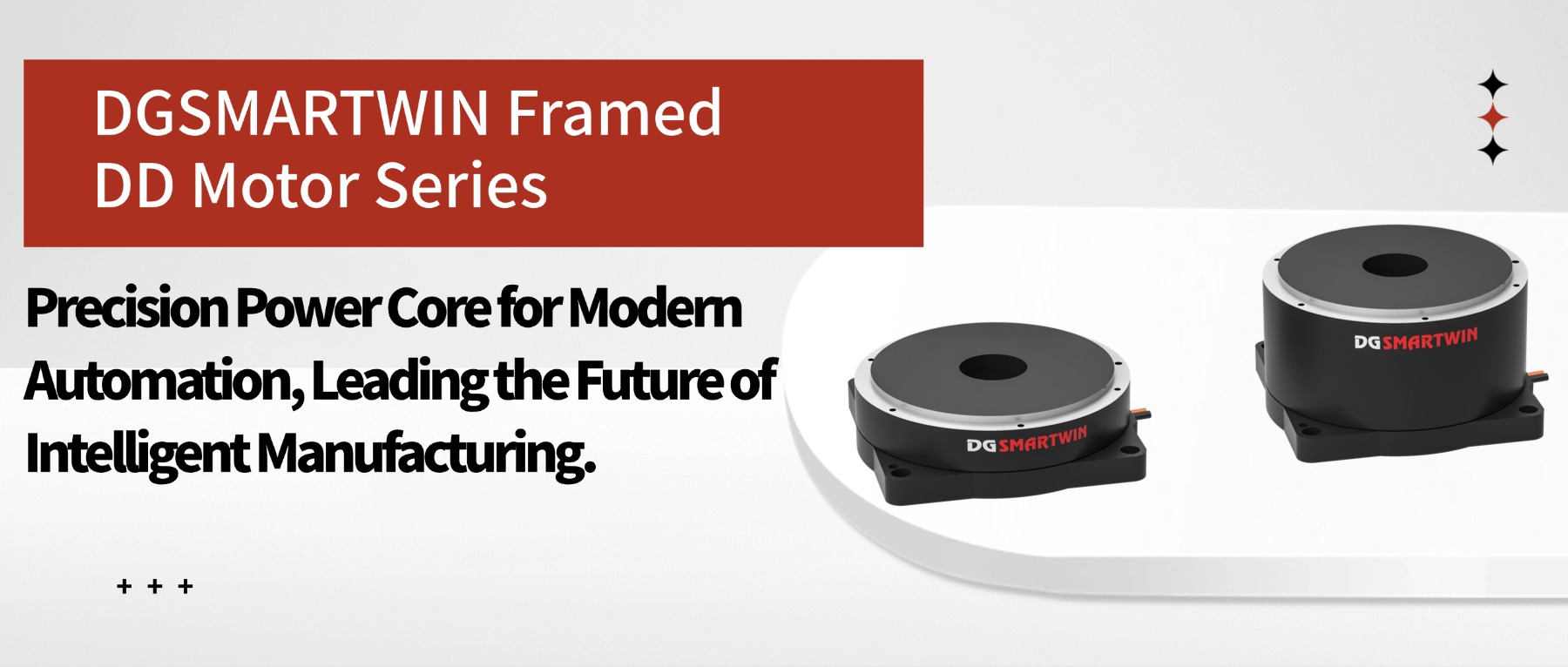 DGSMARTWIN Framed DD Motor Series: Precision Power Core for Modern Automation, Leading the Future of Intelligent Manufacturing.