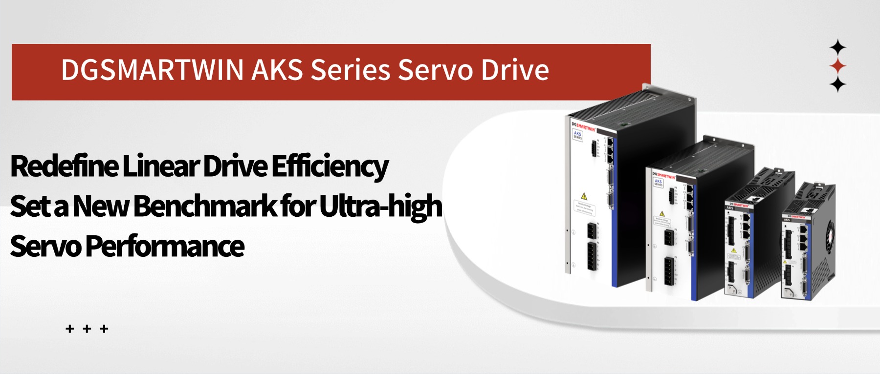 DGSMARTWIN AKS Series Servo Drive-Redefine Linear Drive Efficiency: Set a New  Benchmark for Ultra-high Servo Performance