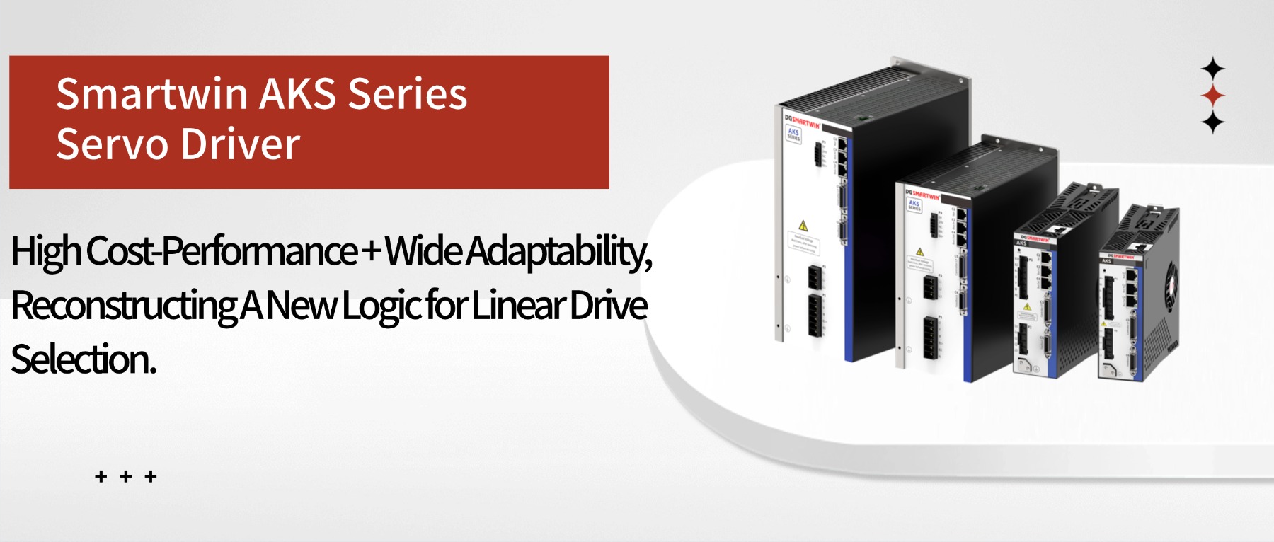 SMARTWIN AKS Series Servo Drive: Cost-Effectiveness & Wide Compatibility, Reshaping the New Logic of Linear Drive Selection