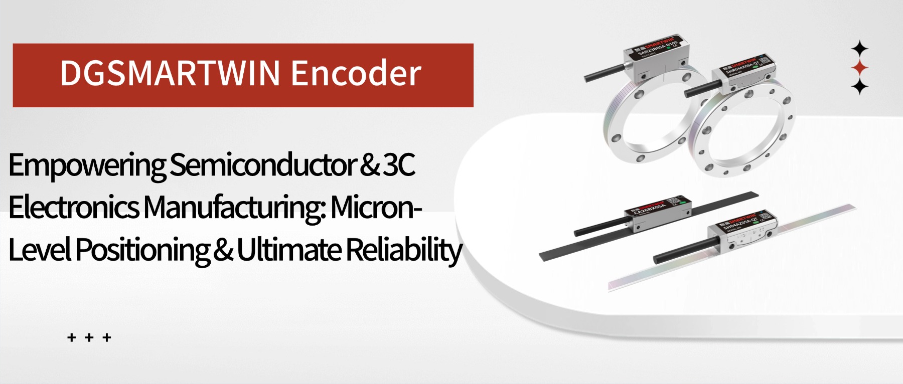 SMARTWIN Encoders Empower Semiconductor & 3C Electronics Manufacturing: Micron-level Positioning & Ultimate Reliability 