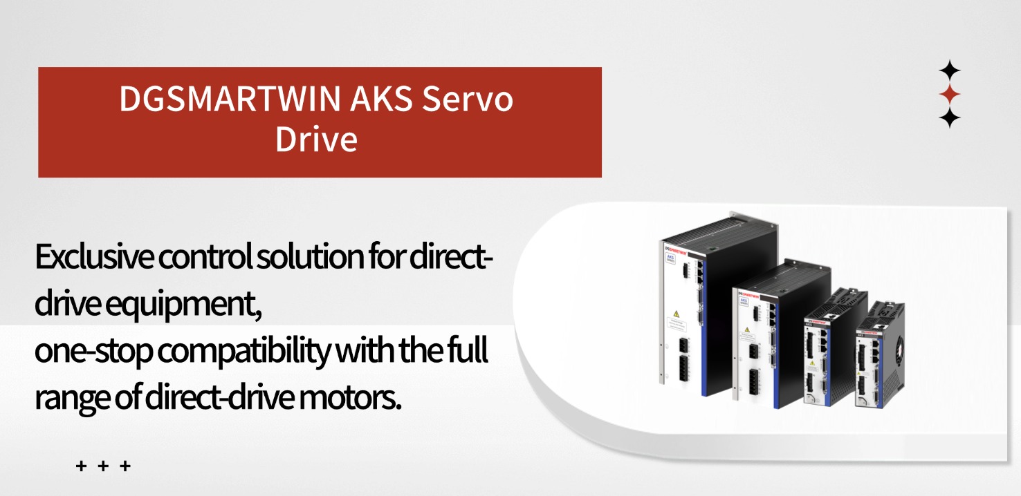 Exclusive Control Solutions for Direct-Drive Equipment | SMARTWIN AKS Servo Drives One-Stop Matching for Full Range of Direct-Drive Motors 