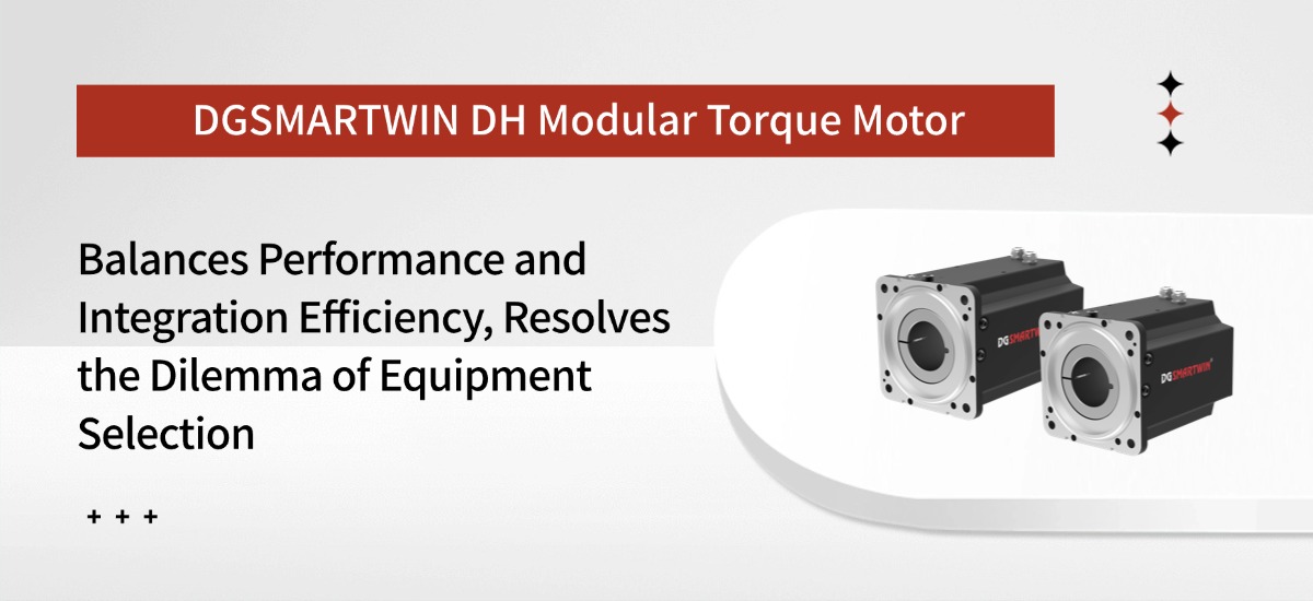 Striking a balance between performance and integration efficiency, SMARTWIN DH Modular Torque Motors resolve the dilemma of equipment drive selection