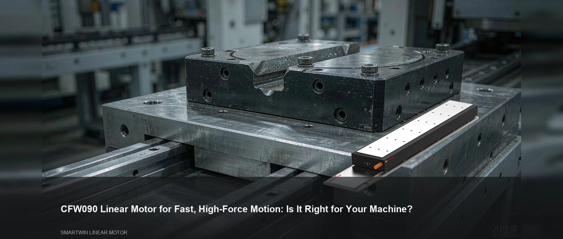 CFW090 Linear Motor for Fast, High-Force Motion: Is It Right for Your Machine?