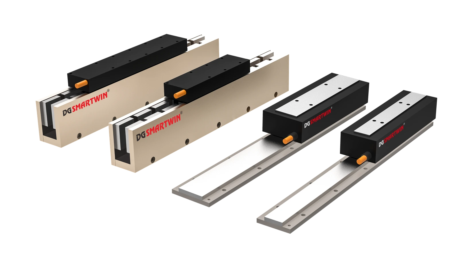 Smartwin iron core and ironless linear motor series